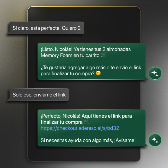 Link de pago y confirmación en segundos